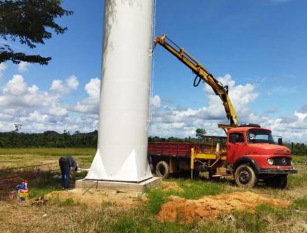 Caixa D'água Metálica em Juruena MT