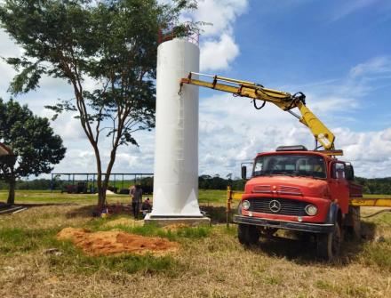 Caixa D'água Metálica em Juruena MT