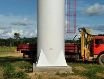 Caixa D'água Metálica em Juruena MT