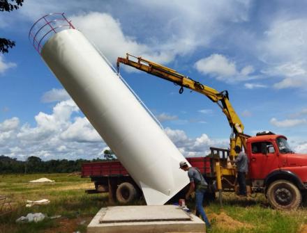 Caixa D'água Metálica em Juruena MT